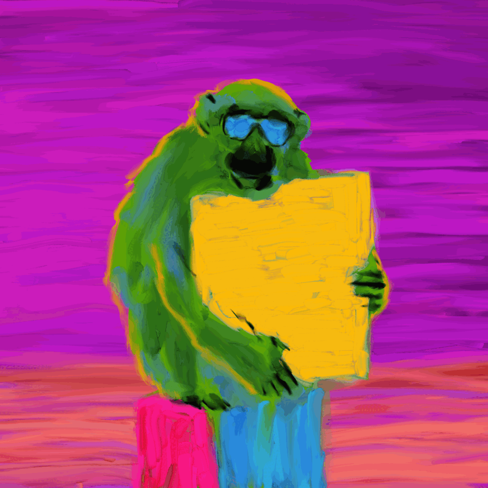Sunset Pepe Culture Monke